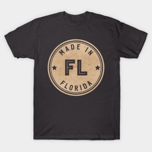 Made In Florida FL State USA T-Shirt